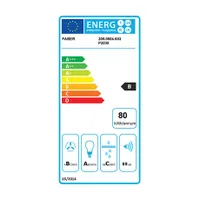 Faber INKA LUX SMART EV8 LED X A52 Páraelszívó beépíthető 520 mm szélesség, B energia, elektromos vezérlés, 2x LED kapacitás 300–690 m3h #4
