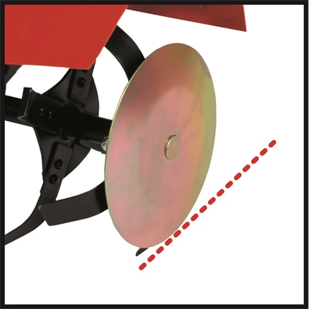 Einhell GC-MT 2560 LD benzines kapálógép 150 cm3 2500 W 60 cm 26 cm 6 pengék #3