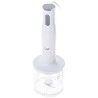 Adler AD4620 botmixer szett 800 W 2 sebesség rozsdamentes pengék 450 ml aprító 750 ml habverő tál #6