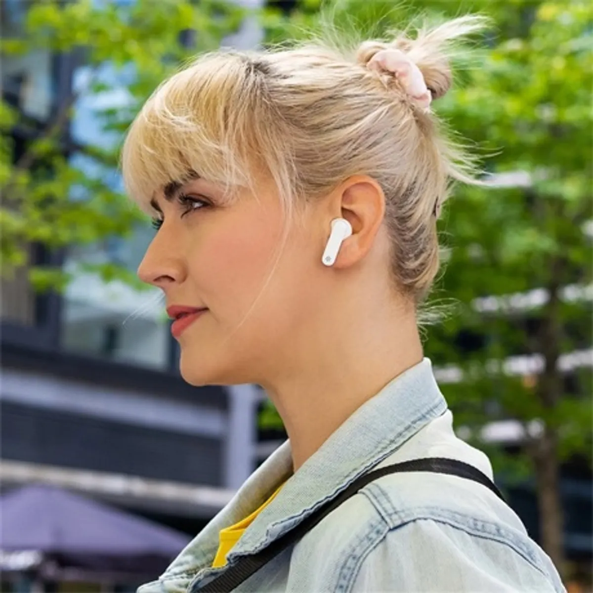 Niceboy NIC-HIVE-BEANS-WHITE HIVE Beans True Wireless 10 mm hangszóró Bluetooth 5.0 IPX4 érintésvezérlés USB-C töltés #6
