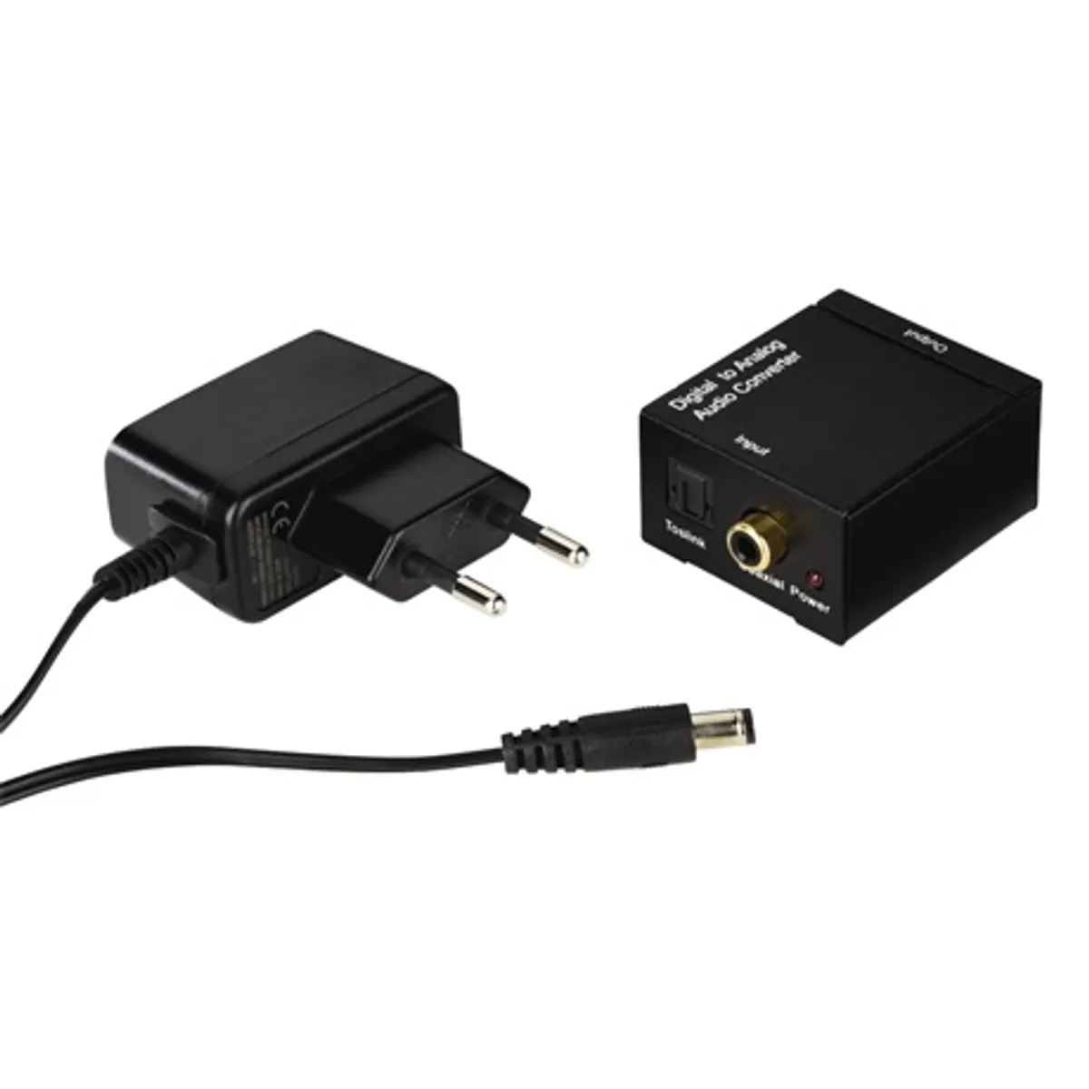 Hama 00083180 Digitális-analóg két digitális bemenet optikai koaxiális analóg kimenet line out plug and play 5 volt #2