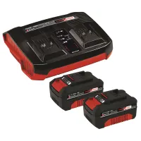 Einhell 2X 4,0 AH POWER X-CH TWINCHARGER KIT Power X-Change Twincharger kit 2x akkumulátor 18V