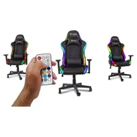 Yenkee YGC 300RGB STARDUST Stardust RGB gamer szék RGB háttérvilágítás távirányítóval 12 szín 90-150 fok dőlés 44-51 cm ülésmagasság 120 kg teherbírás #7