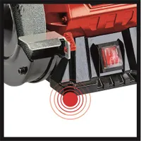 Einhell TC-BG 150 kétkorongos köszörűgép 150 W 2980 min-1 150 mm 12,7 mm K36-K60 mellékelt #4