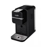 Hauser CE-940B kapszulás kávéfőző 20 bar 0,9 l víztartály Nespresso és Dolce Gusto kompatibilis őrölt kávé használható 7 fokozatú adagolás automatikus kikapcsolás 3 év garancia