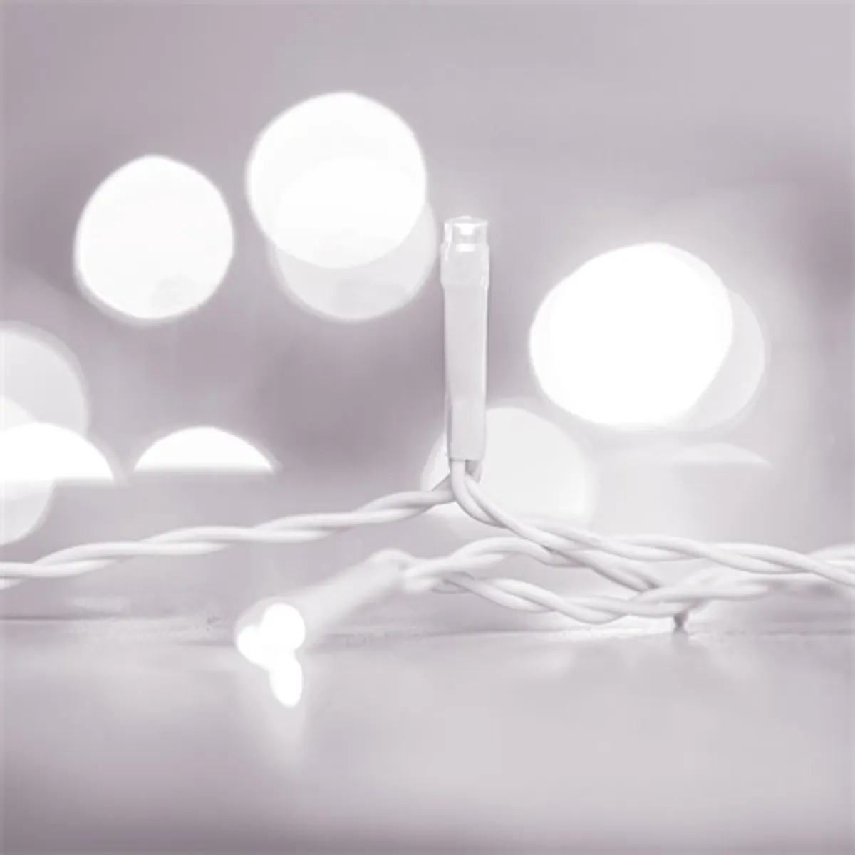 Family Decor 58902C Led fényfüggöny 2,2 m 100 LED Középfehér IP44 #2