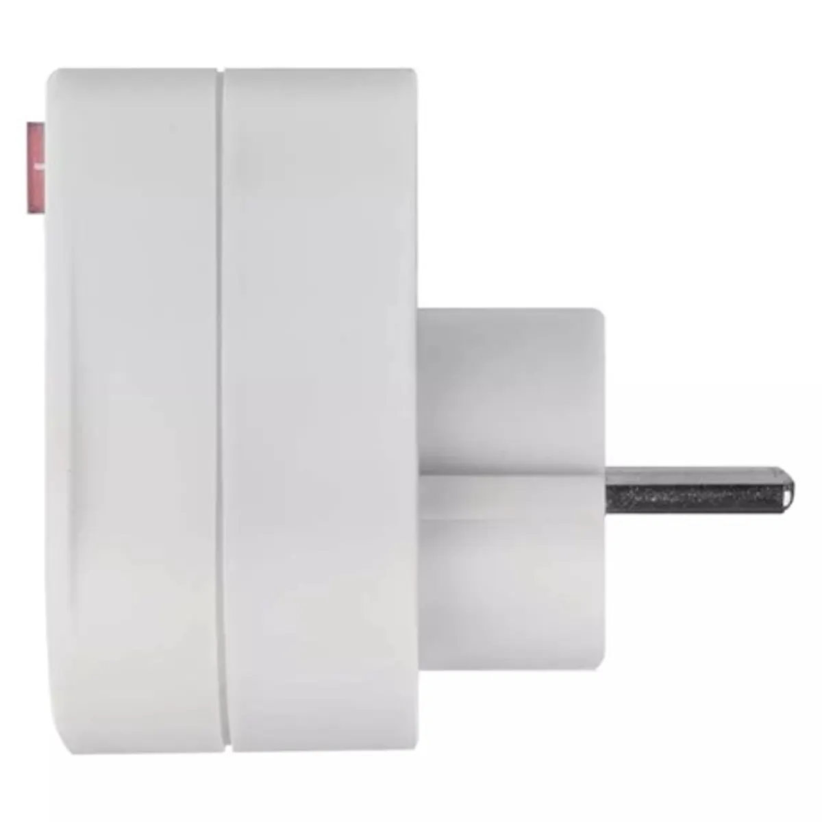 Emos P00262 kapcsolós aljzat 1x 2P és PE Schuko fehér IP20 2300W #2