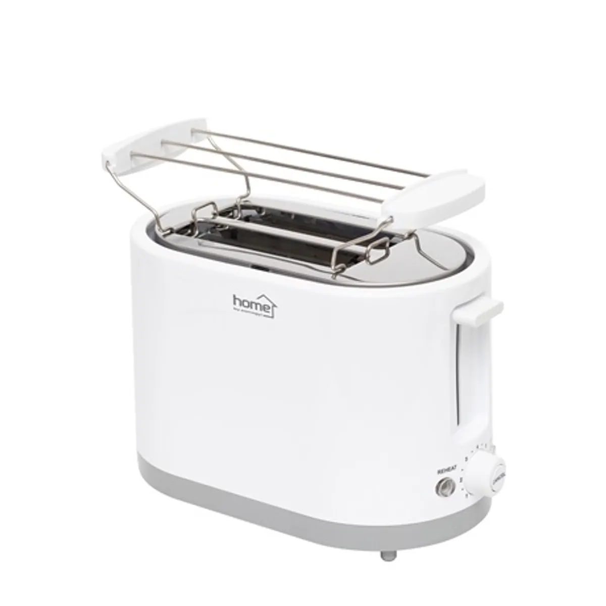 Home by Somogyi HG KP 22 Kenyérpirító 2 szelet 750 W 7 fokozat középre igazítás újramelegítő kiolvasztás zsemlemelegítő morzsatálca #1
