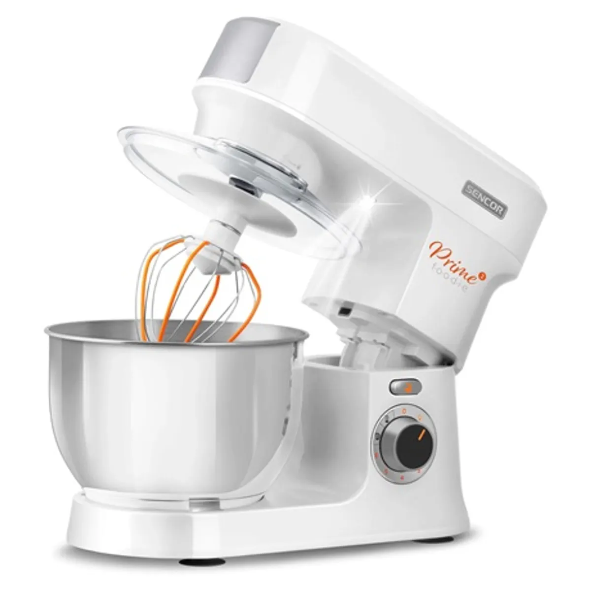 Sencor STM 3760WH Konyhai robotgép 1000 W 4,5 l rozsdamentes edény 6 fokozat PULSE NutriSmart 2 program LED 1,5 l üvegedény #2