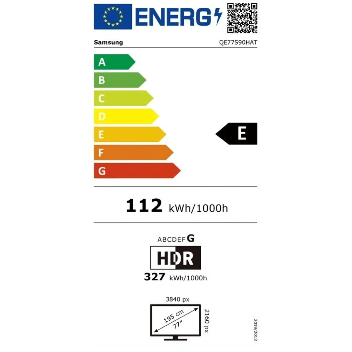 Samsung QE77S90HATXXH OLED televízió 77" 4K 165 Hz VRR G-SYNC FreeSync Pro #6