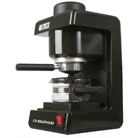 Szarvasi SZV612 BARNA espresso kávéfőző 800W 2-6 adagos skálázott üveg kiöntő edény világító kapcsoló csúszásmentes talp