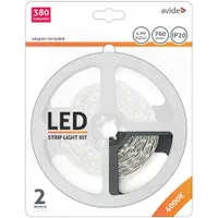 Avide ABLSBL12V2835-60NW LED szalag 12V 4.8W SMD2835 60LED per m 4000K IP20 2m #1