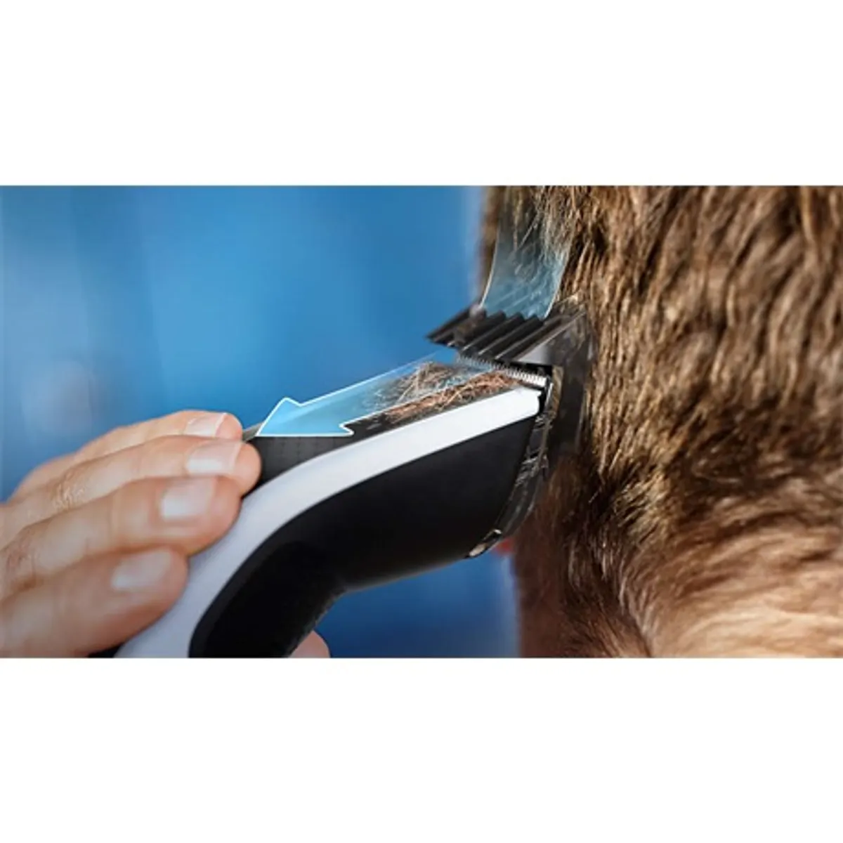 Philips HC5610/15 Series 5000 hajvágó 28 hosszbeállítás 0,5-28 mm DualCut 75 perc vezeték nélküli 100 százalékban mosható rozsdamentes pengék #4