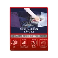 Tefal FV6870E0 Smart Protect Plus gőzölős vasaló 2800 W 40 g perces gőz 260 g perces hőlöket Eco üzemmód #3