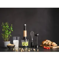 Eta 321990020 botmixer szett 1000 W DC motor 9 fokozat LCD kijelzővel titán négyágú BlendeX penge #9