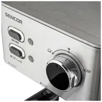 Sencor SES4010SS Espresso kávéfőző, 15 bar szivattyú, rozsdamentes acél ház, 1-2 csésze, gőz funkció, 1,5 l víztartály, fém csészetartó, cseppgyűjtő tálca #3