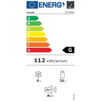 Hyundai VIN8G borhűtő termoelektromos 8 palack 12-18 °C G energiaosztály zaj 26 dB 46,0 x 25,2 x 50,4 cm 4 króm polc érintésvezérlés beltéri LED fehér #6