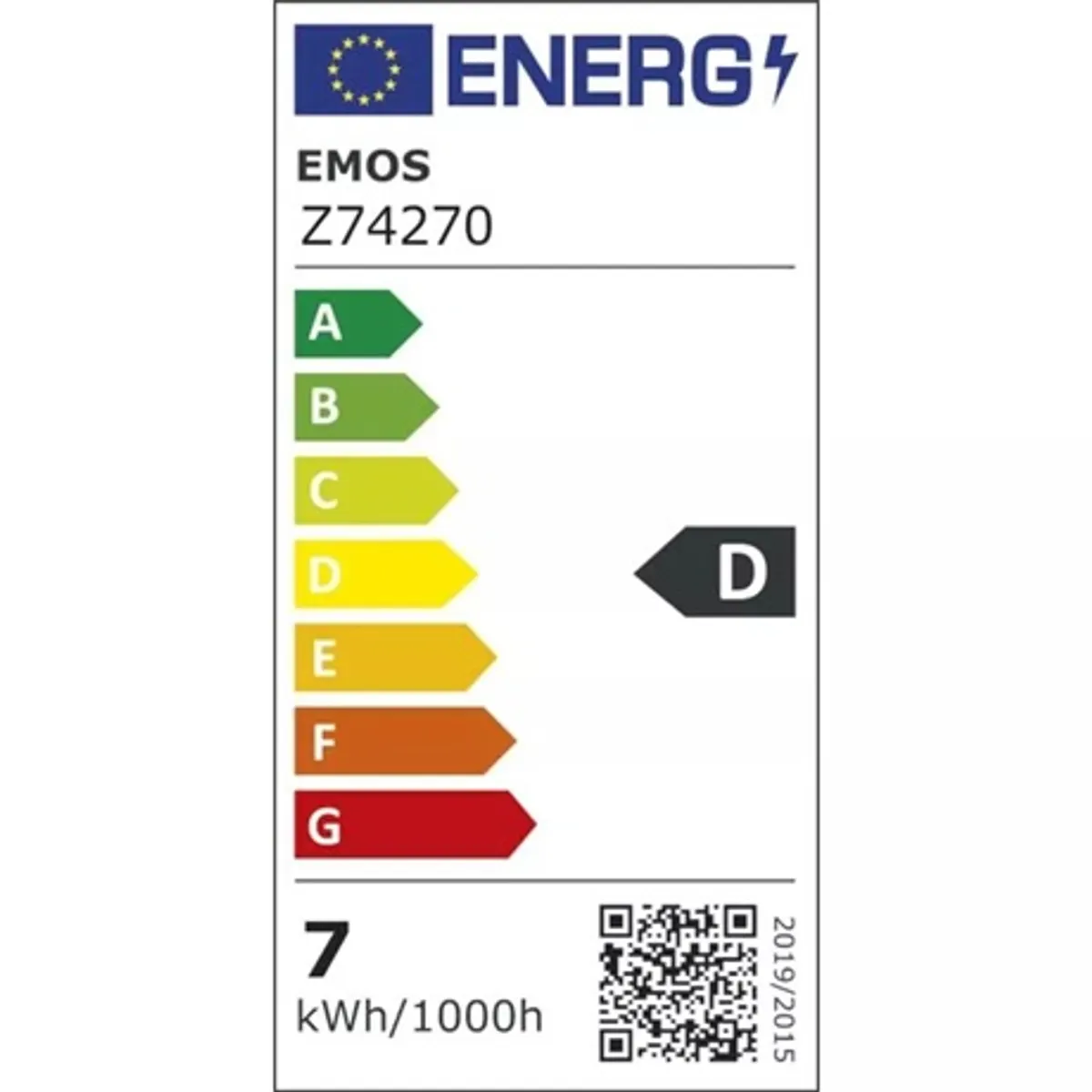 Emos Z74270 Filament LED E27 izzó 8W meleg fehér 2700 K 360 fok 170 lm CRI Ra80 helyettesítő 75 W energiaosztaly A élettartam 25000 h #4