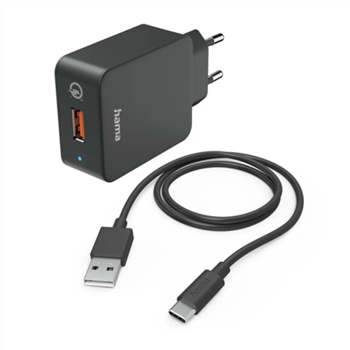 Hama 00201625 FIC E3 QC 3.0 USB-C töltő szett 1,5m #1
