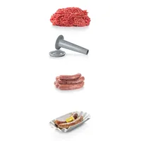Bosch MFW66020 ProPower húsdaráló 600 W hátramenet kolbásztöltő kebabkészítő lyuktárcsák beépített tároló #5