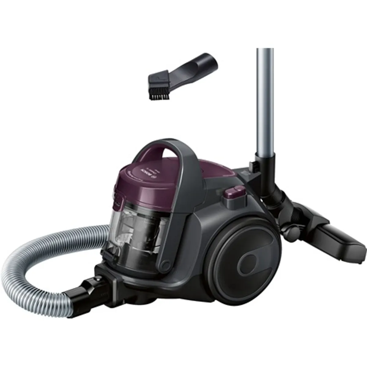 Bosch BGC05AAA1 porzsák nélküli porszívó HiSpin motor, energiaosztály A, 700 W, hatósugár 9 m, automatikus kábelfeltekerés, rés- és kárpitszívó fej #1