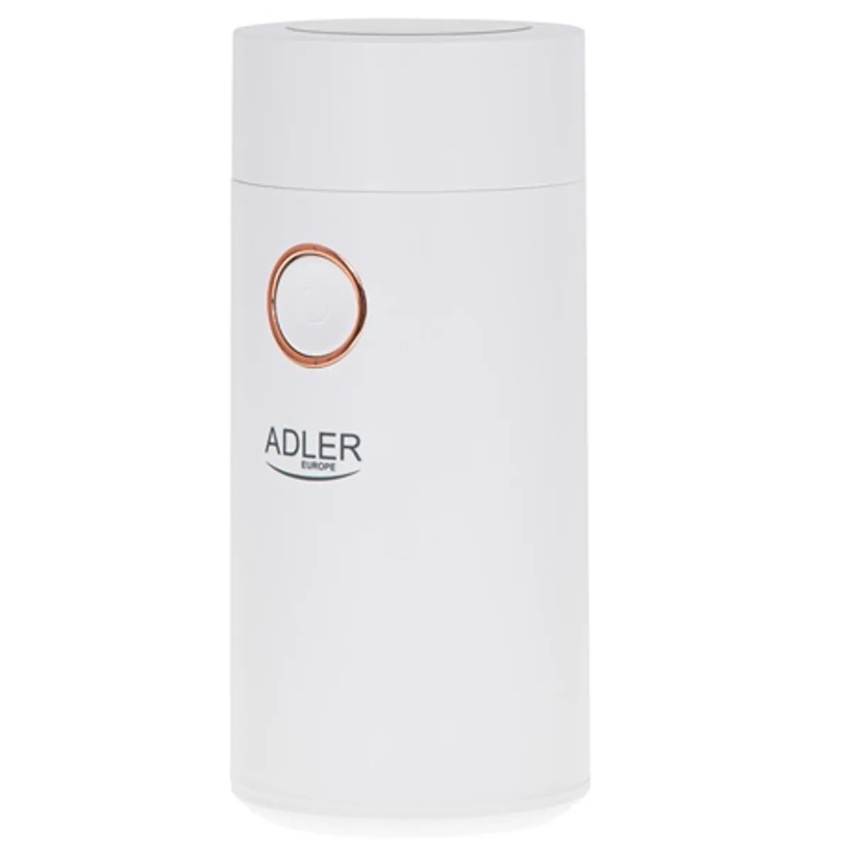 Adler AD4446WG kávédaráló 150W rozsdamentes acél pengék átlátszó tető bekapcsoló gomb 75 g kapacitás #1