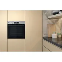Whirlpool OMSK58RU1SX beépíthető sütő gőz funkcióval, pirolitikus és hidrolitikus tisztítás, inox, 71 l 59,5x59,5x55,1 cm #5