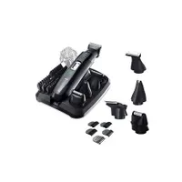 Remington PG6130 arcszőrzet formázó készlet titán bevonatú pengék 4 fej 5 vezetőfésű 1,5 3 6 9 12 mm 40 perc üzemmód mosható fejek #2