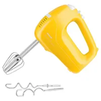 Sencor SHM 5406YL Kézi mixer 200 W 5 fokozat Turbo rozsdamentes acél habverő és dagasztókar #1