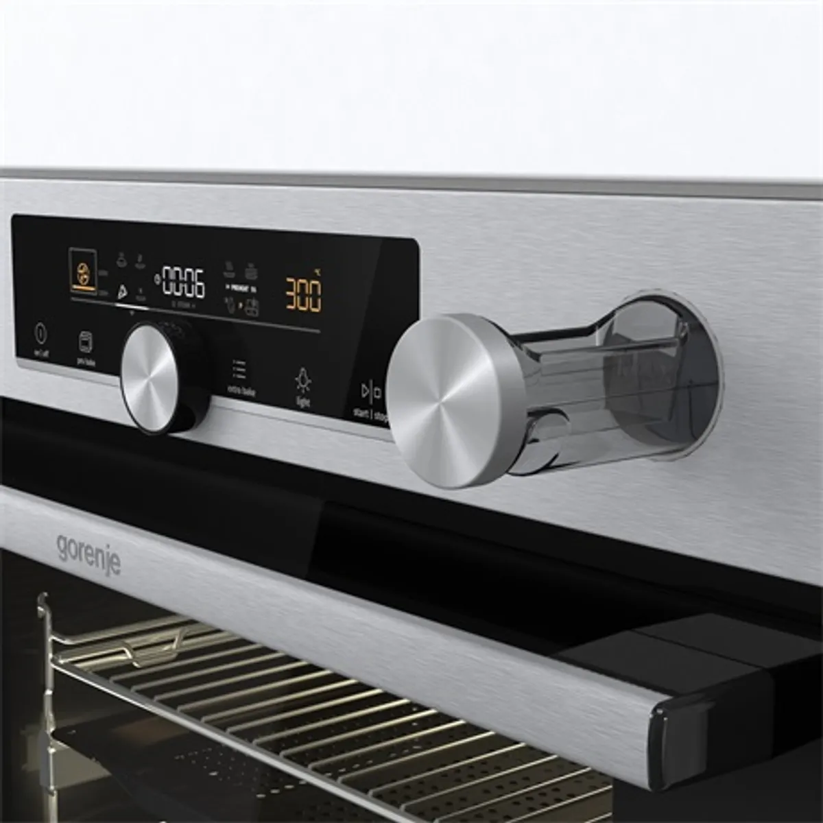Gorenje BPS6747A06X beépíthető sütő inox SteamAssist AutoBake #3