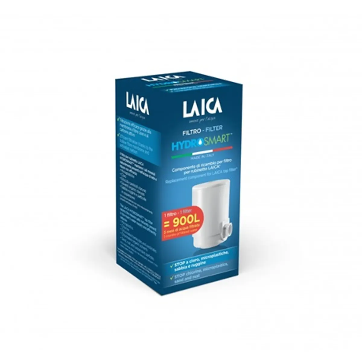 Laica FR01A02 HYDROSMART mikroplasztik-stop vízszűrőbetét 900 liter 3 hónap #2