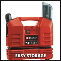 Einhell TC-AC 190 OF SET Kompreszor olajmentes 8 bar beépített tárolóval tartozékokkal #2