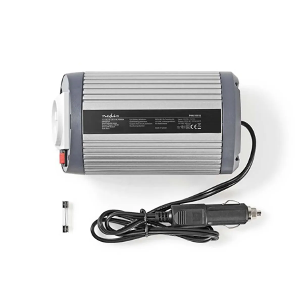 Nedis PIMS15012 tápinverter 12V-230V 150W 1x Schuko 1x USB port módosított szinuszhullám lágyindítás #2