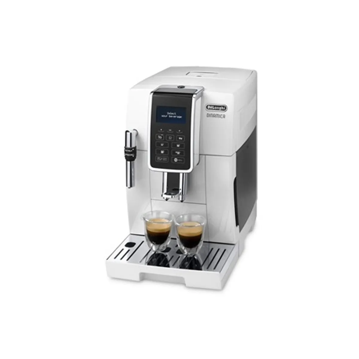 Delonghi ECAM350.35.W Dinamica ECAM350.35.W LCD érintőképernyő, My funkció, 15 bar, 1450 W, kávébab tartály 300 g #2