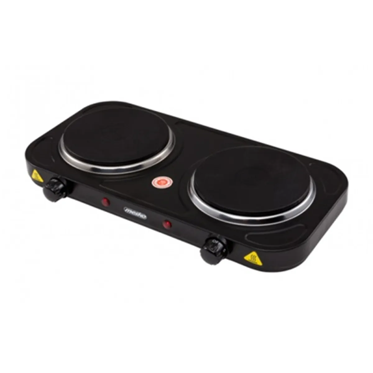 Mesko MS6509 elektromos főzőlap kétgyűrűs 2x1000W 154mm #1
