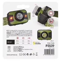Emos P3539 CREE LED fejlámpa 330 lm 200 m 3×AAA IP43 5 üzemmód zöld-fekete #6
