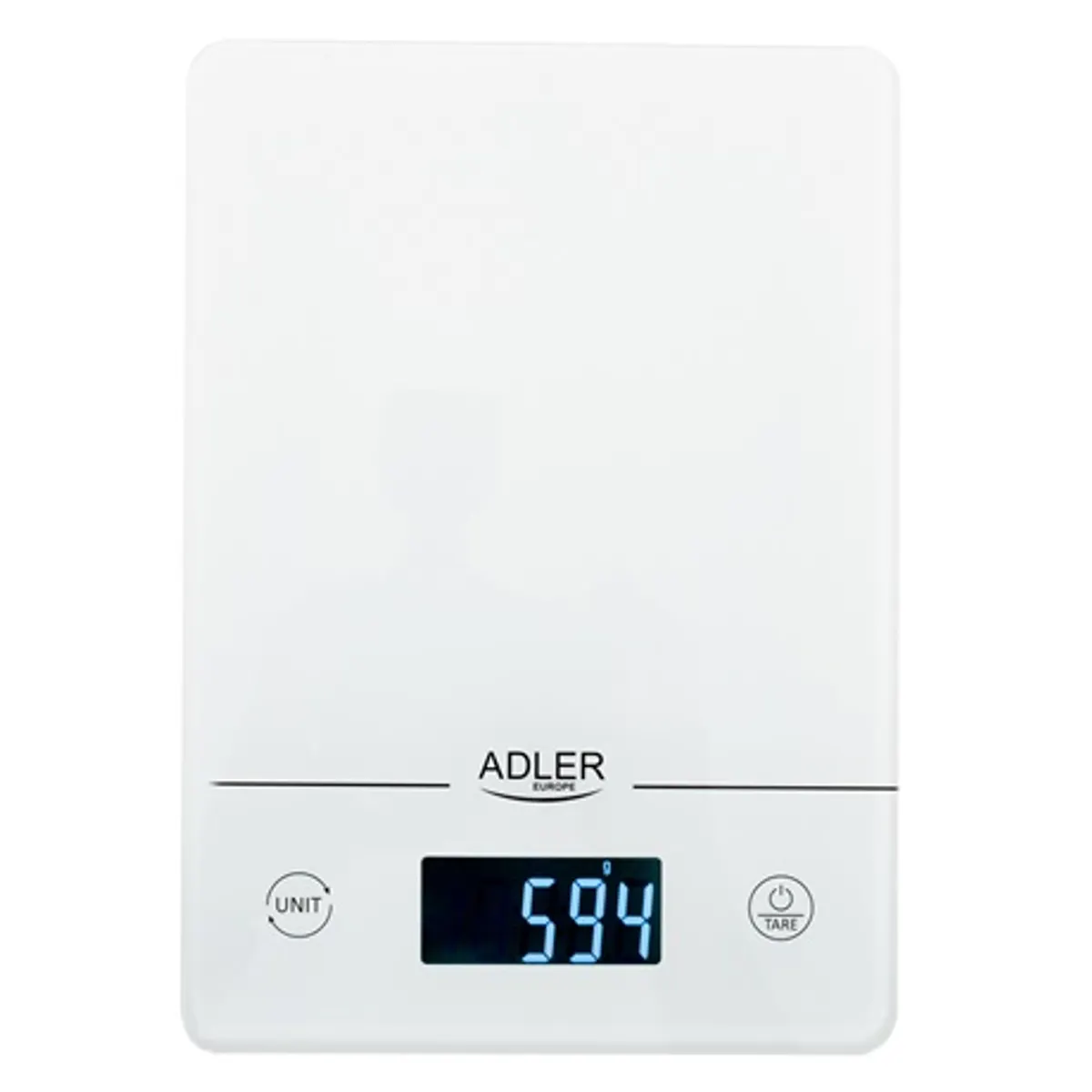 Adler AD3170 mérleg kapacitás 15 kg, pontosság 1 g, lb:oz, ml, LCD, tare, automatikus kikapcsolás #1