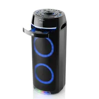 Gogen BPS736CD party hangfal 90 W bluetooth cd usb aux fm tuner 30 előre beállított eq basszus kiemelés led háttérvilágítás 22 óra #3
