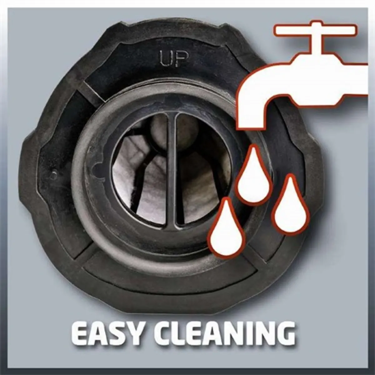 Einhell TE-VC 18 LI SOLO Power X-Change kézi akkumulátoros porszívó 0,54 L tartály 46,5 cm hosszabbító #6