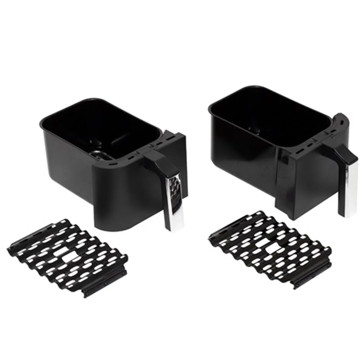 Home by Somogyi HG AF 24 Forrólevegős sütő dupla 2x3,8 l 2460 W 6 üzemmód MEAL funkció DUAL funkció #4