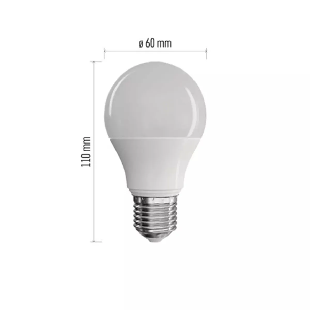 Emos ZQ5130 Classic A60 LED izzó E27 8W 645 lm 2700K 300deg #4