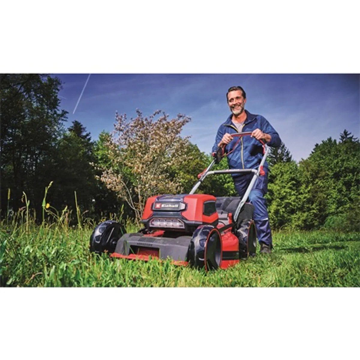 Einhell GP-CM 36-47 S BL LI 4X4,0Ah akkumulátoros fűnyíró 47 cm Power X-Change #8