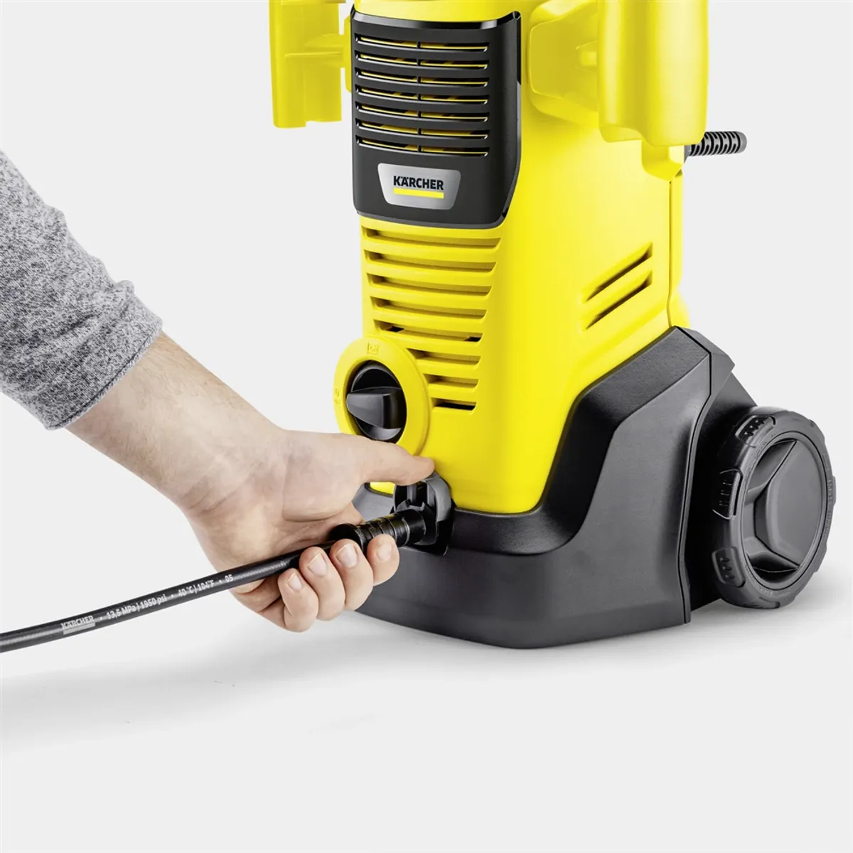 Karcher K 3 FJ BB 1.676-358.0 Magasnyomású mosó 6 m tömlő autósampon 500 ml VPS Dirt Blaster habosító fúvóka #4