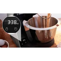 Bosch MUM5XC4E Konyhai robotgép 1000W 3,9 l nemesacél tál beépített mérleg 7 fokozat 3D bolygómozgás fekete #2