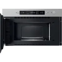 Whirlpool MBNA920X beépíthető mikrohullámú sütő 22 l 750 W grill 3D melegítés oldalra nyíló üvegajtó digitális kijelző JET Start JET Defrost gyermekzár #3