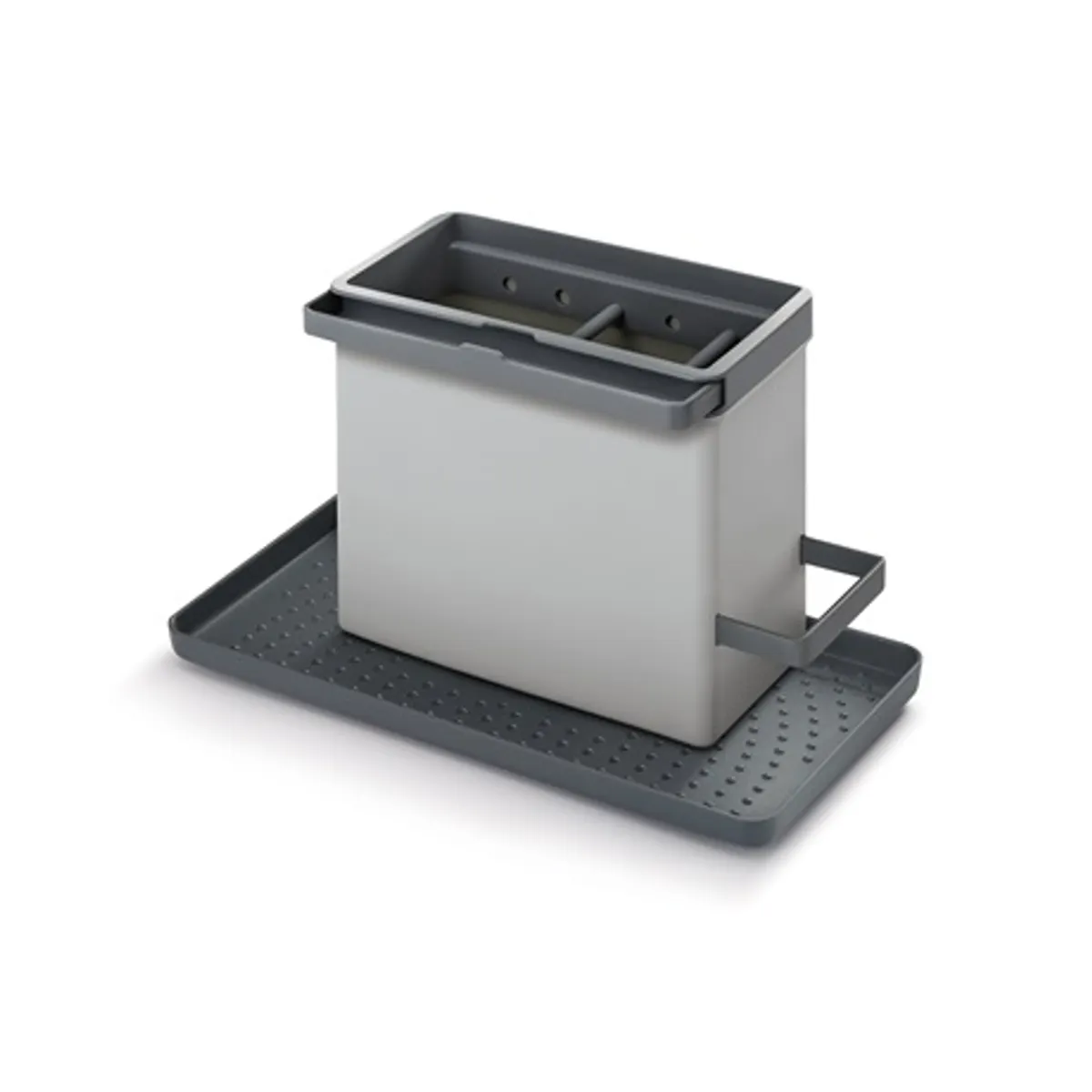 Metaltex MX297530 Tidy-Tex tároló mosogatóhoz 2 állítható akasztó szürke műanyag 24x14x13 cm #3