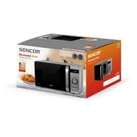 Sencor SMW5217SL rozsdamentes belső 800 W 17 l 270 mm forgótányér 60 perc időzítő 5 fokozat #3