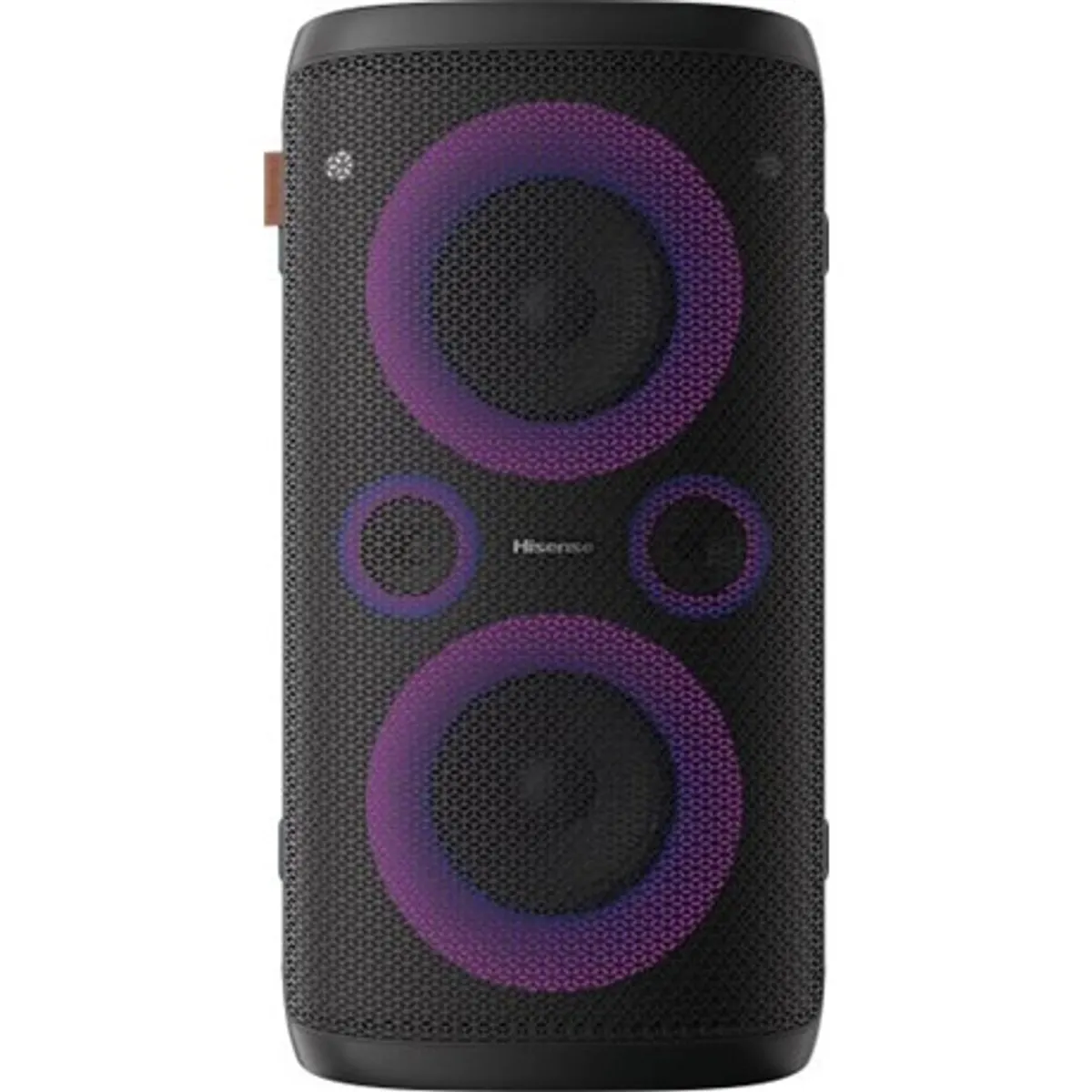 Hisense PARTY ROCKER ONE hordozható party hangfal 300 W 15 óra üzemidő karaoke mód ipx4 bluetooth 5.0 usb 2.0 vezeték nélküli töltés #1