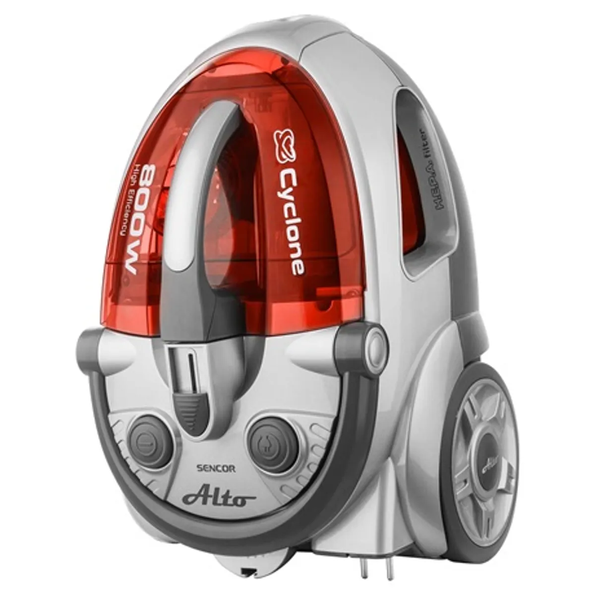 Sencor SVC730RDEUE2 porzsák nélküli porszívó 5 szintes szűrőrendszer 300 W 5 m kábel #2