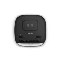 Philips TAR7606/10 Tar7606/10 Qi töltő, Bluetooth streaming, FM rádió, 20 állomás, kettős ébresztés, elalváskapcsoló, időszinkron #1